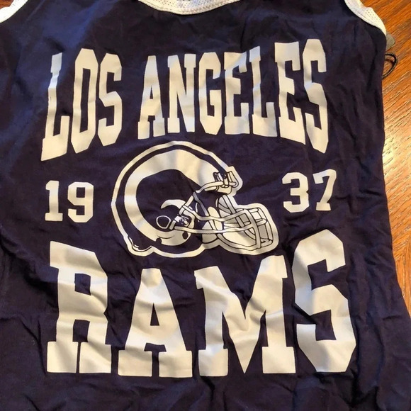 Los Angeles Rams Racerback Tank NWT - Picture 1 of 6